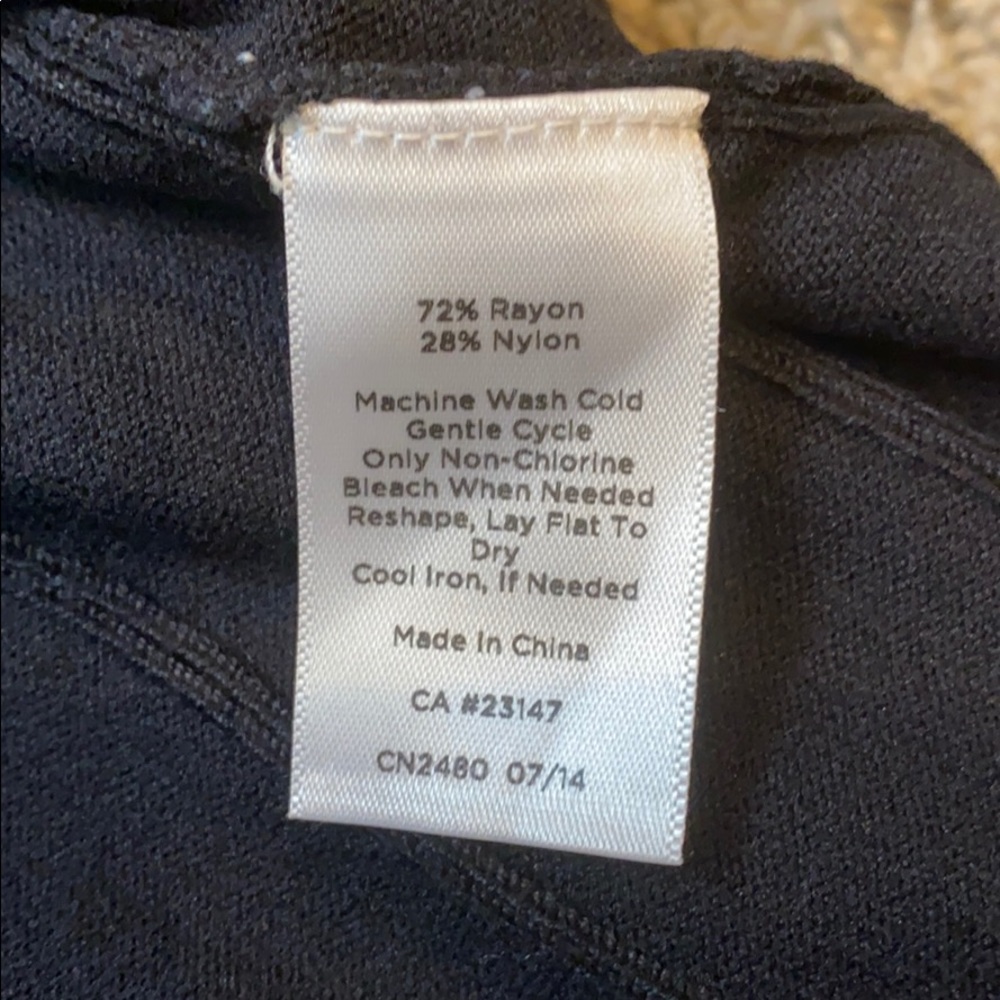 Talbots New Black Sweater Dress Classic M - Picture 6 of 6